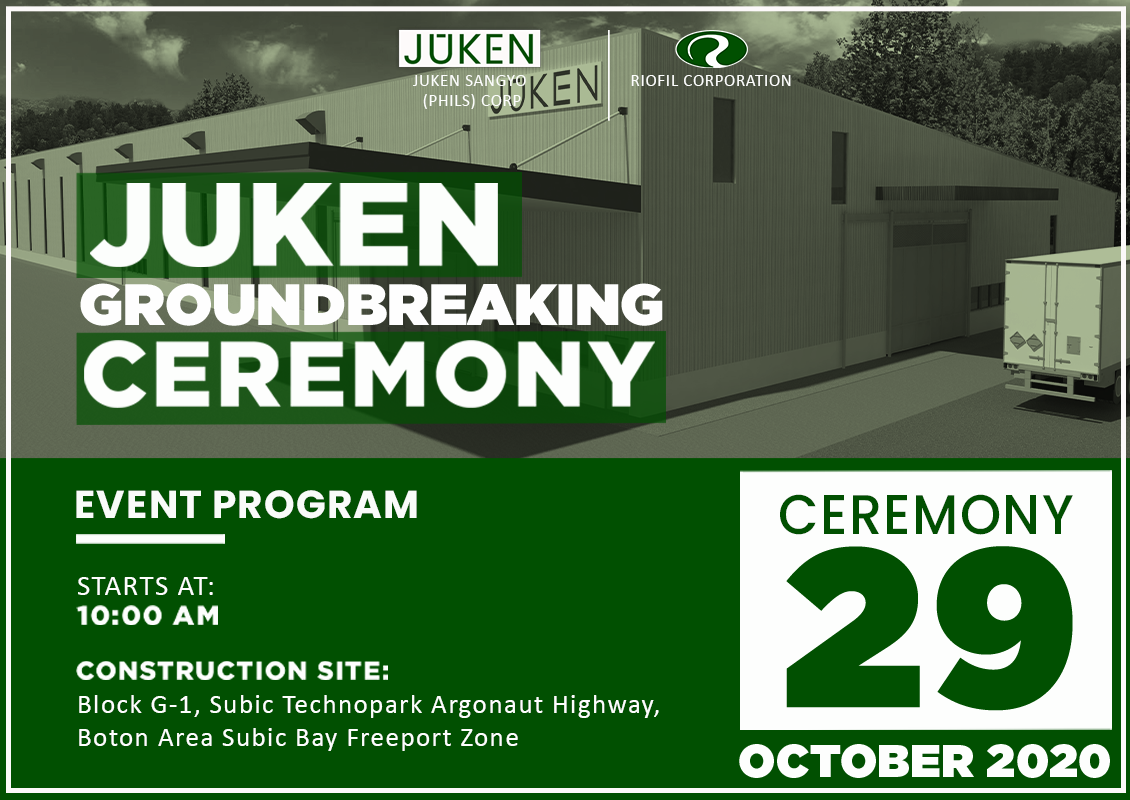 Juken New Warehouse Groundbreaking Ceremony